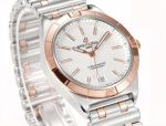 Breitling Chronomat Automatic 36MM Imported 2824 Movement Two-tone Bracelet Women White Watch